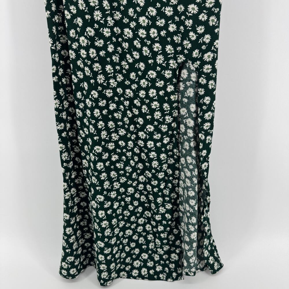 Reformation Crimini Slip Midi Dress Size 2 NWT $148 Green Ditsy Floral Summer - Picture 4 of 10